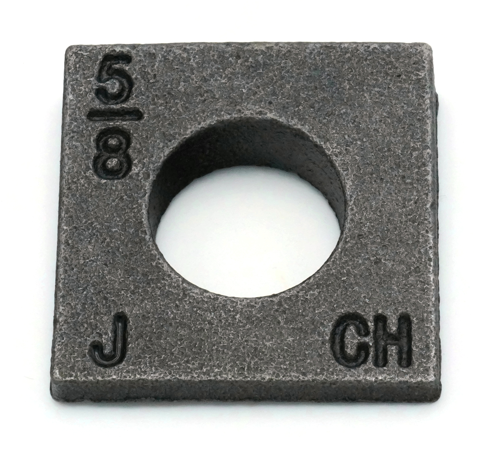 Beveled Square Washers Malleable Plain Iron Washers Sizes 3/8" 11/
