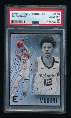 その他 2019 Chronicles Ja Morant RC PSA 10 2019 PANINI CHRONICLES JA MORANT #165 ROOKIE GRIZZLIES RC PSA 10