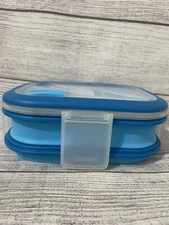 SMART PLANET NDK Lunch Box Hot  DOUBLE DECKER MEAL KIT Compartment 57oz