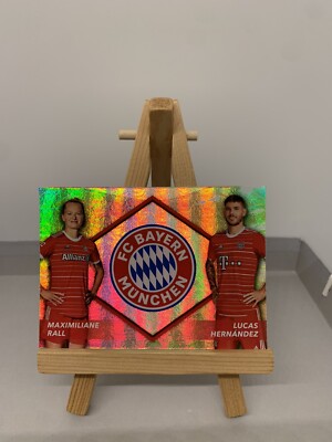 Topps FC Bayern München Official Team Set 22/23 M. Rall / Lucas Hernández EV-RH