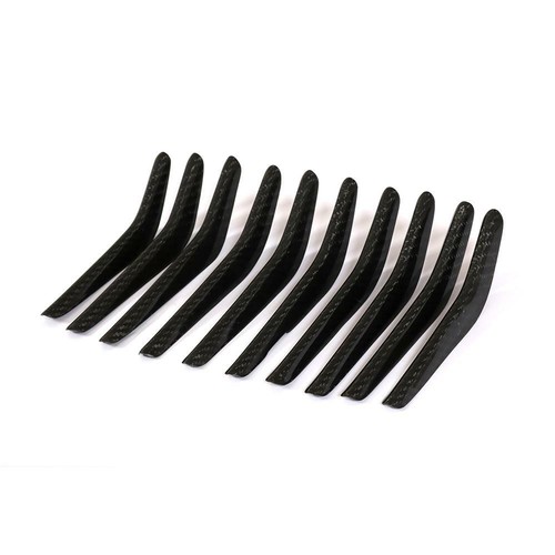 Adecuado para Maserati Ghibli 2018 carbono seco barra de parachoques parrilla cubierta - Imagen 6 de 12