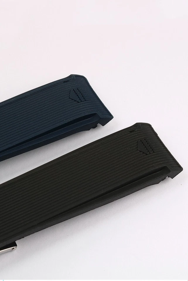 Correa de reloj de goma de silicona impermeable deportiva arco 20/21/22 mm apta para TAG Heuer Foto 4 de 4