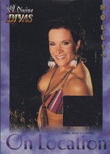 MOLLY HOLLY 2003 WWE Divas On Location EVENT WORN PANTS * Rare! *