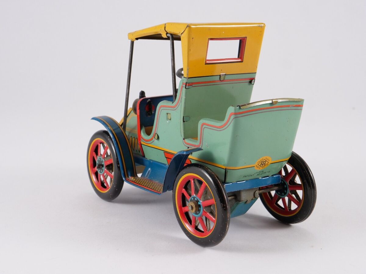 Modern Toys Tm Japan Tin Toy Lever Action Car B-1630 Metal Modern Toys Tm Japan Tin Toy Lever Action Car B-1630 Metal