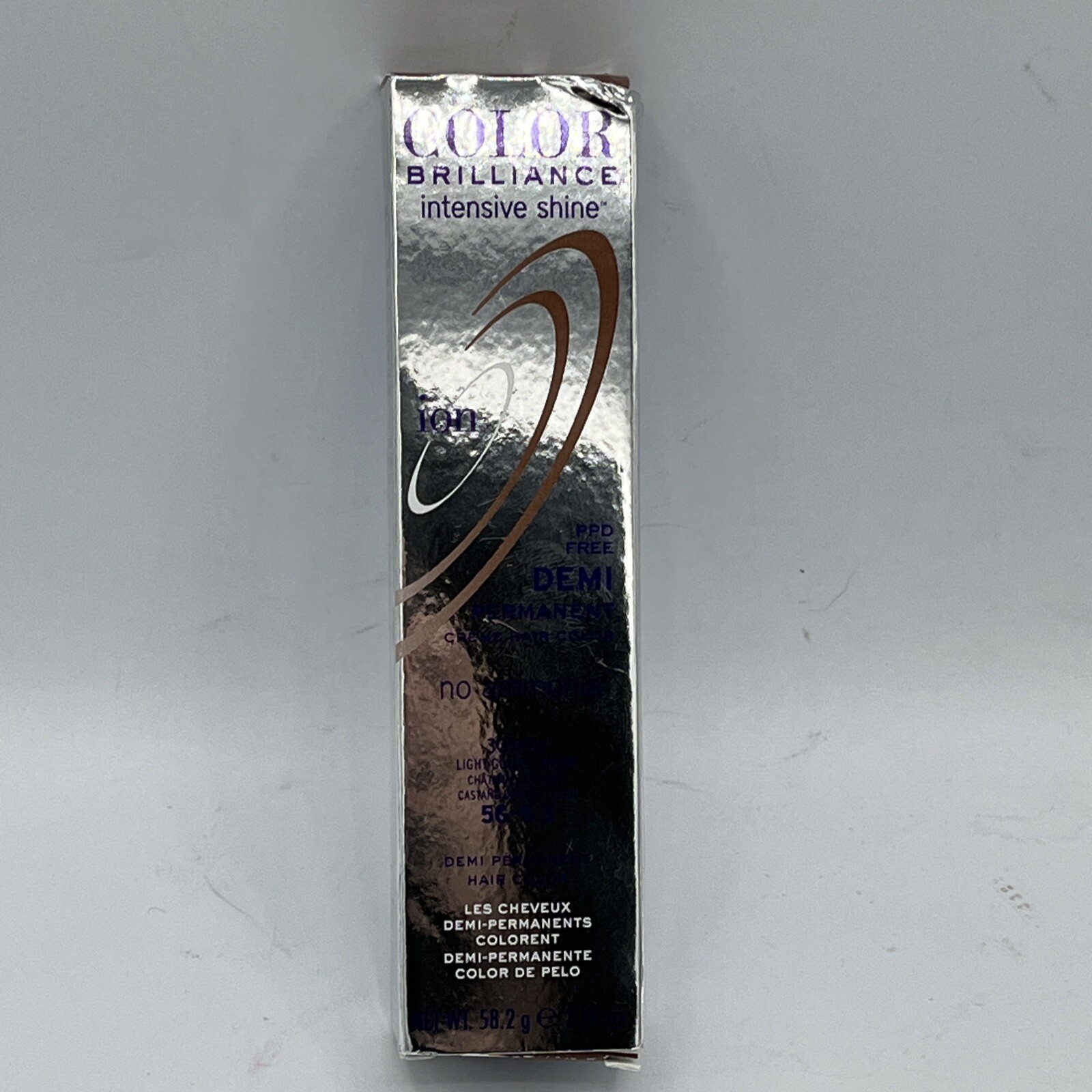 Brilliance Demi Permanent Creme Hair Color 2.05oz Light Golden Brown