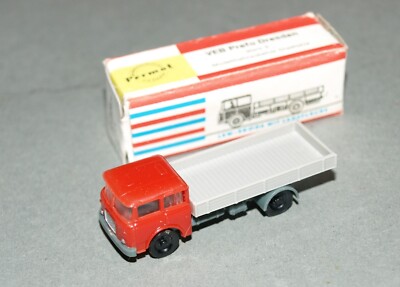 Permot N 1:160 VEB Prefo Dresden LKW Skoda Pritsche rot DDR Spielzeug