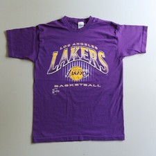 Vintage 90s Los Angeles Lakers NBA T Shirt M