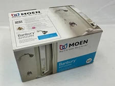 Moen 82912SRN Banbury Shower Faucet Trim Package VALVE INCLUDED - Brushed Nickel
