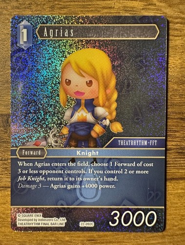Final Fantasy TCG Trading Cards Opus 22 XXII - Hidden Hope *FOIL* Singles - Picture 85 of 109