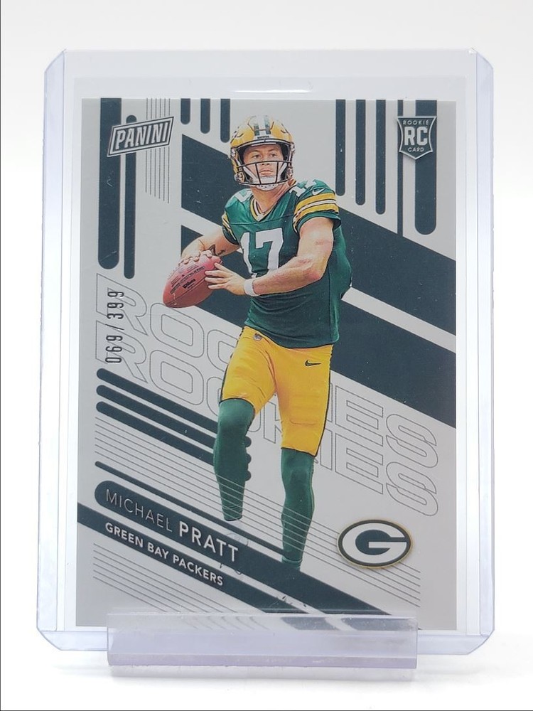 MICHAEL PRATT 2024 PANINI THE NATIONAL FOOTBALL ROOKIE RC /399 Q3585