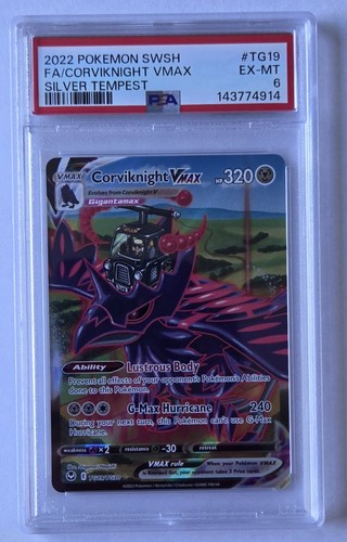 Corviknight VMAX graded PSA 6 for sale on eBay