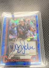 2025 Topps Chrome Sapphire Rookie Autographs Daniel Schneemann #RA-DS /199 AU RC
