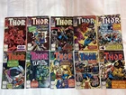 10 Old Vintage Comics Job Lot Bundle Marvel Dc Super Hero’s Thor, Spider-man e.g