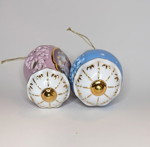 Heavenly Messengers Ornaments Set Of Two Bradford Exchange Edition - Picture 13 of 13