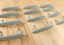 12 Drawer Pulls W/ Screws Feather Dresser Handles Knobs Green Cast Iron Cabinet