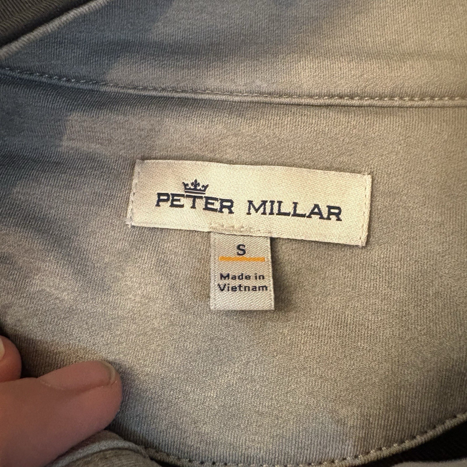 Peter Millar Perth Performance Pullover Black Qua… - image 3
