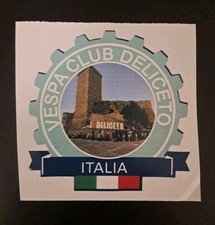 ADESIVO VESPA CLUB DELICETO FOGGIA 