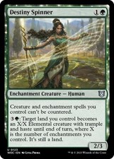 Destiny Spinner - Light Play MTG Commander: Wilds of Eldraine
