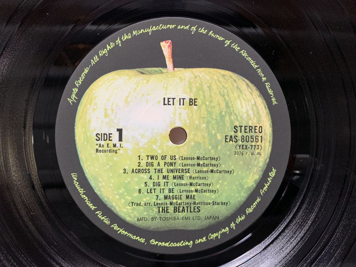 The Beatles Let It Be Japan LP [49668ER] | eBay