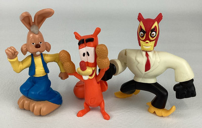 Vintage Y2K McDonald's Mixed Figures El Tigre Rodney Squirrel Boy Doogal Dylan