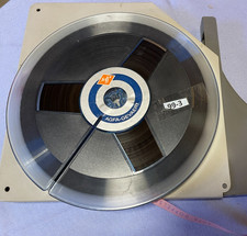 AGFA PE 41 Doppelspiel Tonband  mit Aufnahmen auf 18 cm AGFA Spule und AGFA BOX