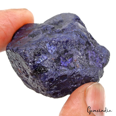 350 Ct Natural Blue Sapphire Uncut Rough Earth Mined Raw Healing Loose Gemstone