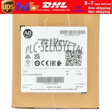 New 2022 AB 22A-D4P0N104 PowerFlex 4 1.5 kW 2 HP AC Drive 22AD4P0N104
