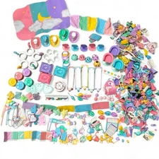 Vintage 90’s HUGE Tyco Quints Lot Toy Accessories As Is