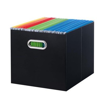 File Organizer 1 Pack Large Storage Box Cardboard File Folder Organizer Colla...