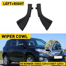 For Toyota Rav4 2006 2007-2012 Black Front Windshield Side Wiper Cowl Trim Cover For Toyota Rav4 2006 2007-2012 Black Front Windshield Side Wiper Cowl Trim Cover