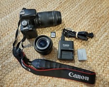 Canon EOS Rebel XSi 12.2MP DSLR Camera w/90-300mm, 18-50mm, 32 GB SD Card