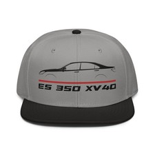 For ES 350 XV40 2006-2012 Fans Cap V6 Executive Luxury Sedan Snapback Hat Racing