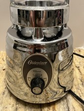 Motor Base Licuadora Osterizer Classic 600W Cromo 3 Velocidades 4655 4655013