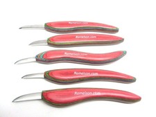 5pc Chip Whittling Wood Carving Set