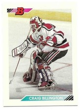 CRAIG BILLINGTON 1992-93 BOWMAN CARD NM-MT+ CONDITION
