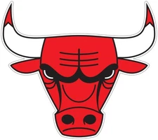 Chicago Bulls Logo -Die Cut Laminated Vinyl Sticker Decal NBA car window