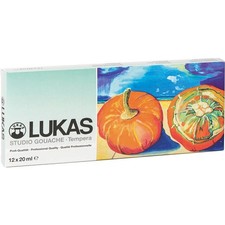 LUKAS LUKAS Temperafarben farbsortiert 12x 19,0 ml