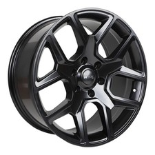 One 18 Inch Satin Black Alloy Wheel Rim For Jeep Truck 6x139.7 A94p Oe Replica 6 One 18 Inch Satin Black Alloy Wheel Rim For Jeep Truck 6x139.7 A94p Oe Replica 6
