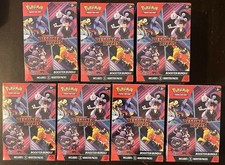 Pok mon TCG Destined Rivals Booster Bundle Lot Of 7 Sealed Brand New QTY