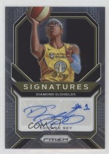 2021 Panini Prizm WNBA Signatures Diamond DeShields #SG-DDS Auto s5q