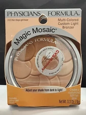 Physicians Formula Magic Mosaic Multi-Colored NIP 2459 Warm Beige Light Bronzer