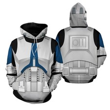 501st Clone Trooper Halloween Costumes 3D All Over Printed Hoodie S-5XL