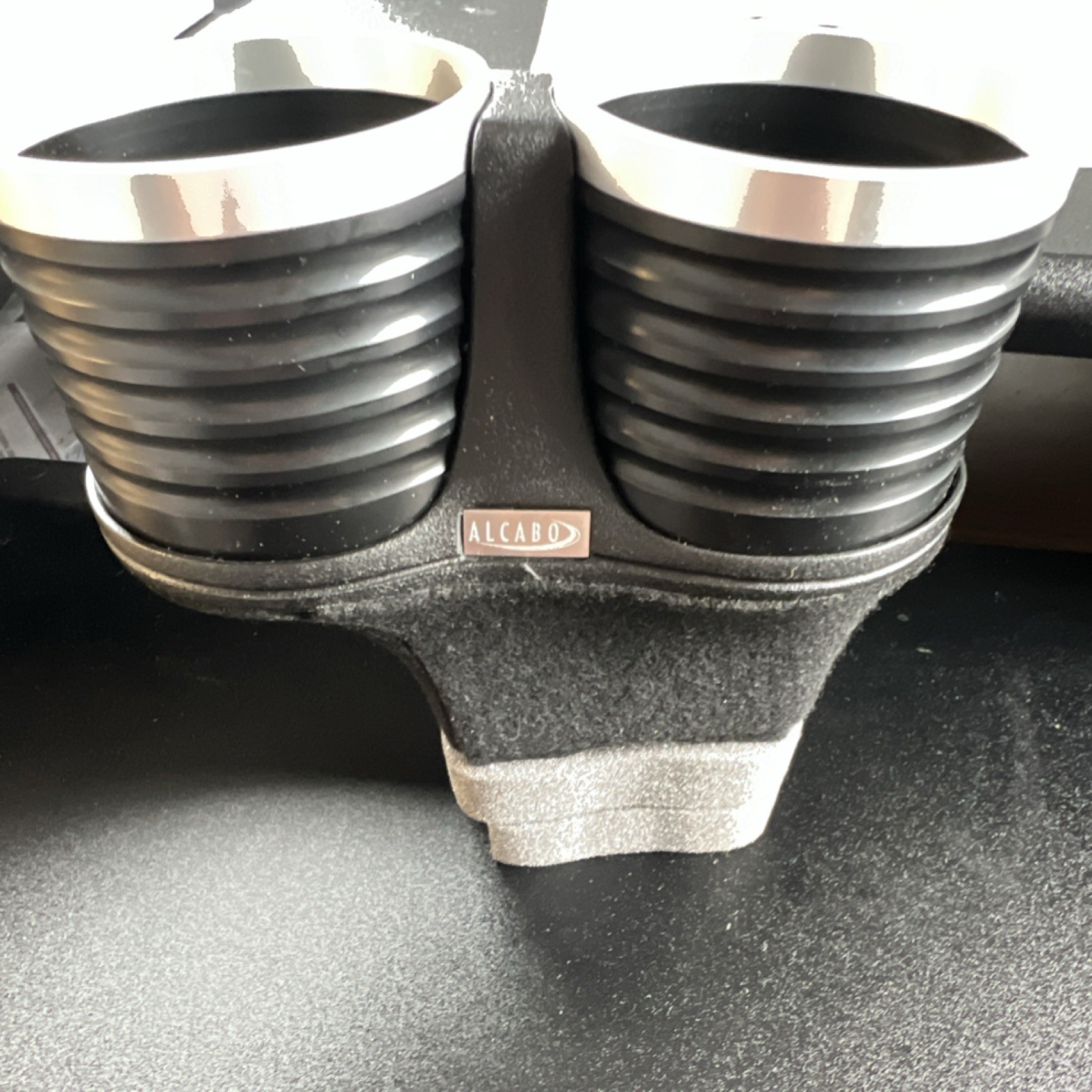 Alcabo AL-B201BS Drink Holder Bentley Continental GT GTC Flying Spur Black+Ring