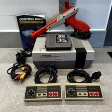 Nintendo NES Entertainment System Video Game Console Action Set - Fully Working