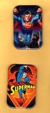 SUPERMAN  2  REFRIGERATOR MAGNET 2" X 3" WITH ROUNDED CORNER