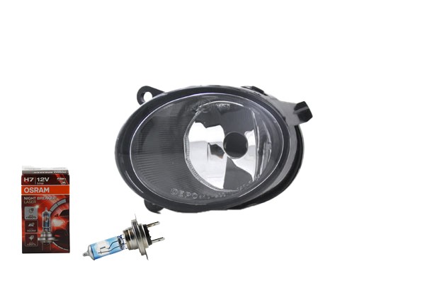 Nebelscheinwerfer + Osram Night Breaker Laser Passend FüR Audi A6 4F Links-image