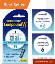 Fast Acting 0.25 oz Gel Wart Remover – Powerful Salicylic Acid Treatment