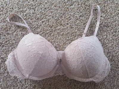 H&M Light Pink ''Bombshell'' Extra Padded Push up Bra in 34B-Brand new without tag