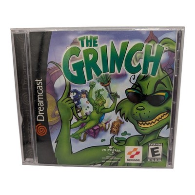 The Grinch for Sega Dreamcast Complete In Box CIB Water Damaged Manual