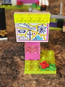 Lego Friends 41130 Replacement Sticker Parts Ticket Booth Turnstile Popcorn Cart